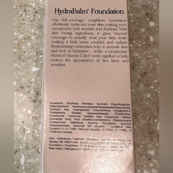 Doll 10 New HydraBalm Serum Infused Foundation Color: Deep - Picture 2 of 3